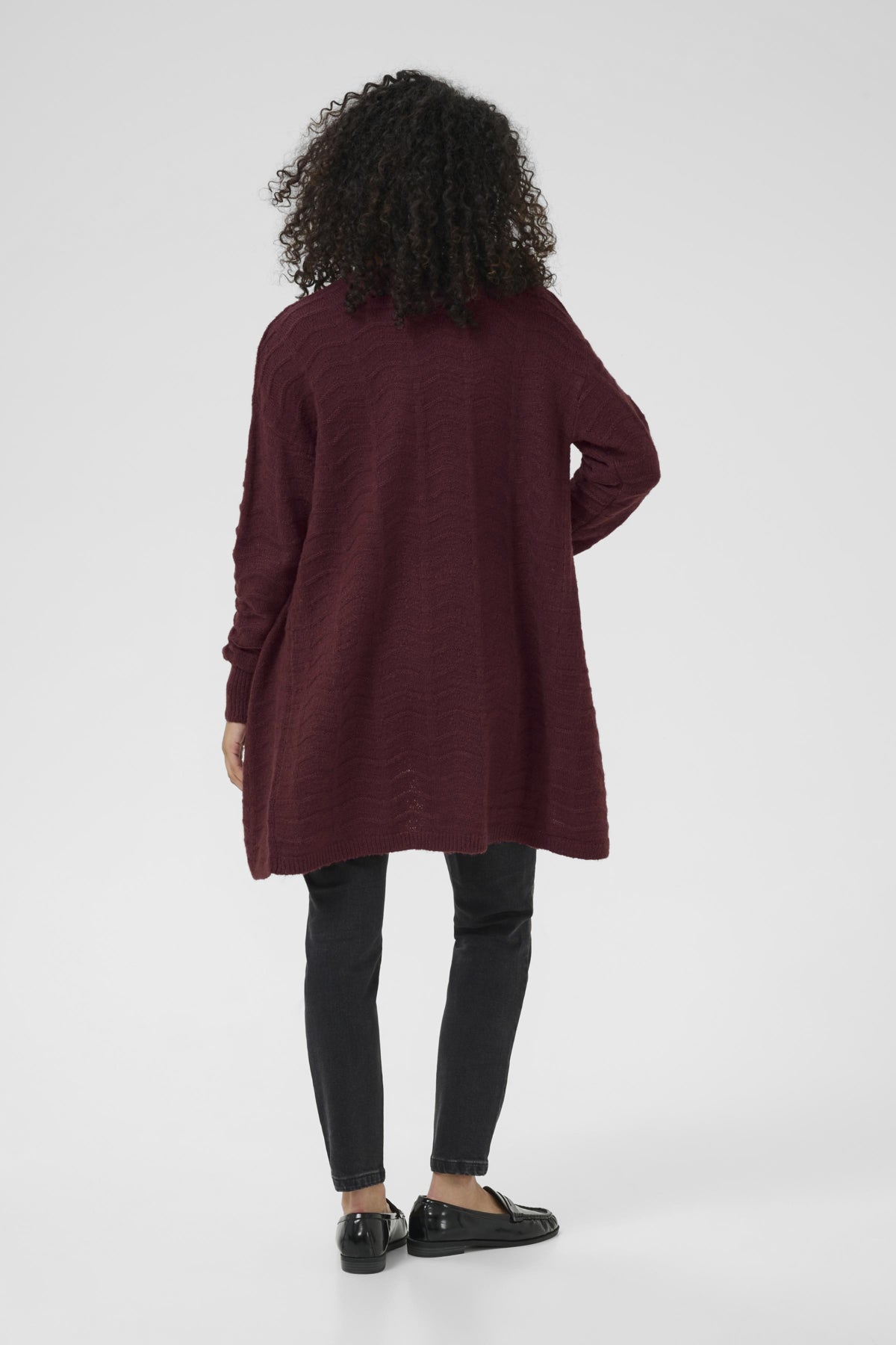 Kaffe Clothing KAemria Knit Cardigan Windsor Wine