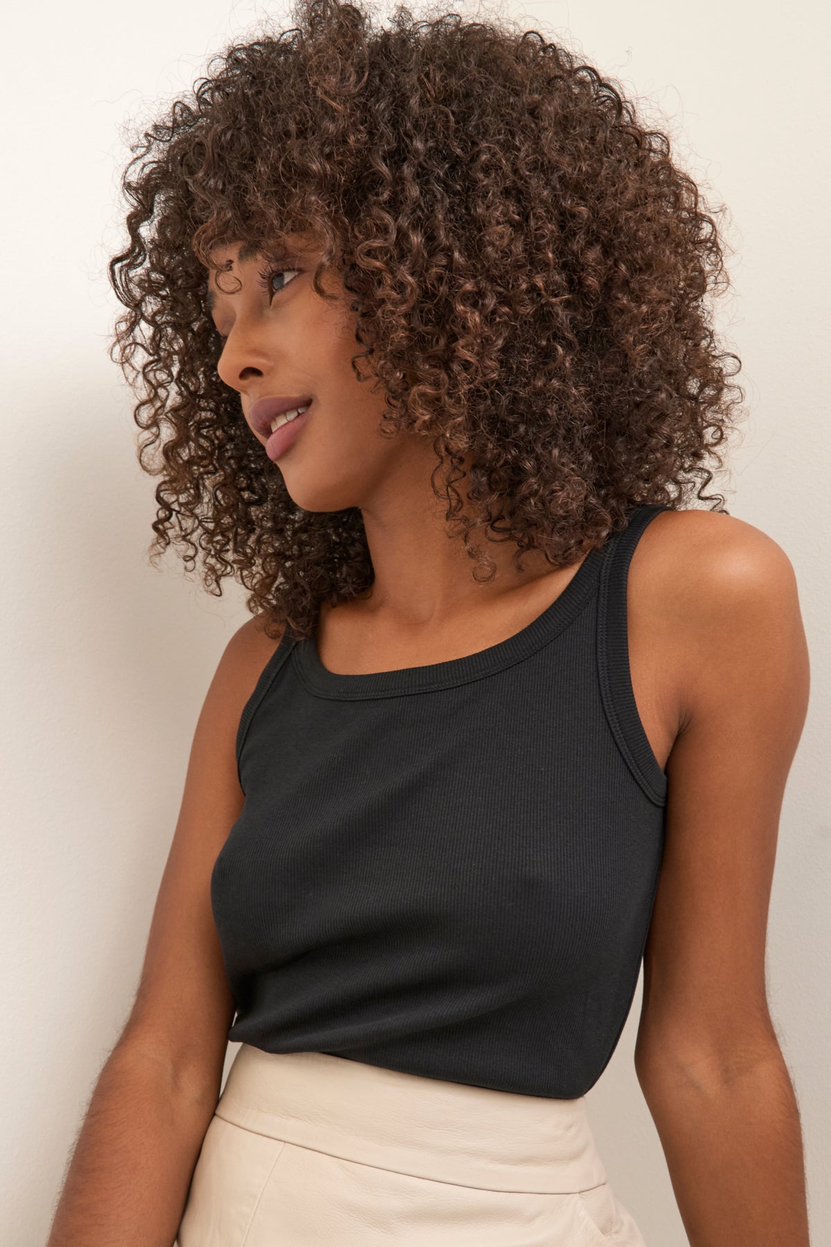 Kaffe Clothing KAcarna Tank Top Black Deep