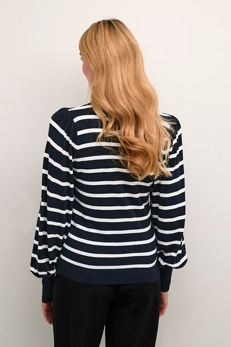 Kaffe Clothing KAlizzy Stripe Knit Pullover