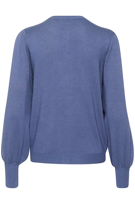 Kaffe Clothing KAlizza Knit Cardigan Blue Indigo