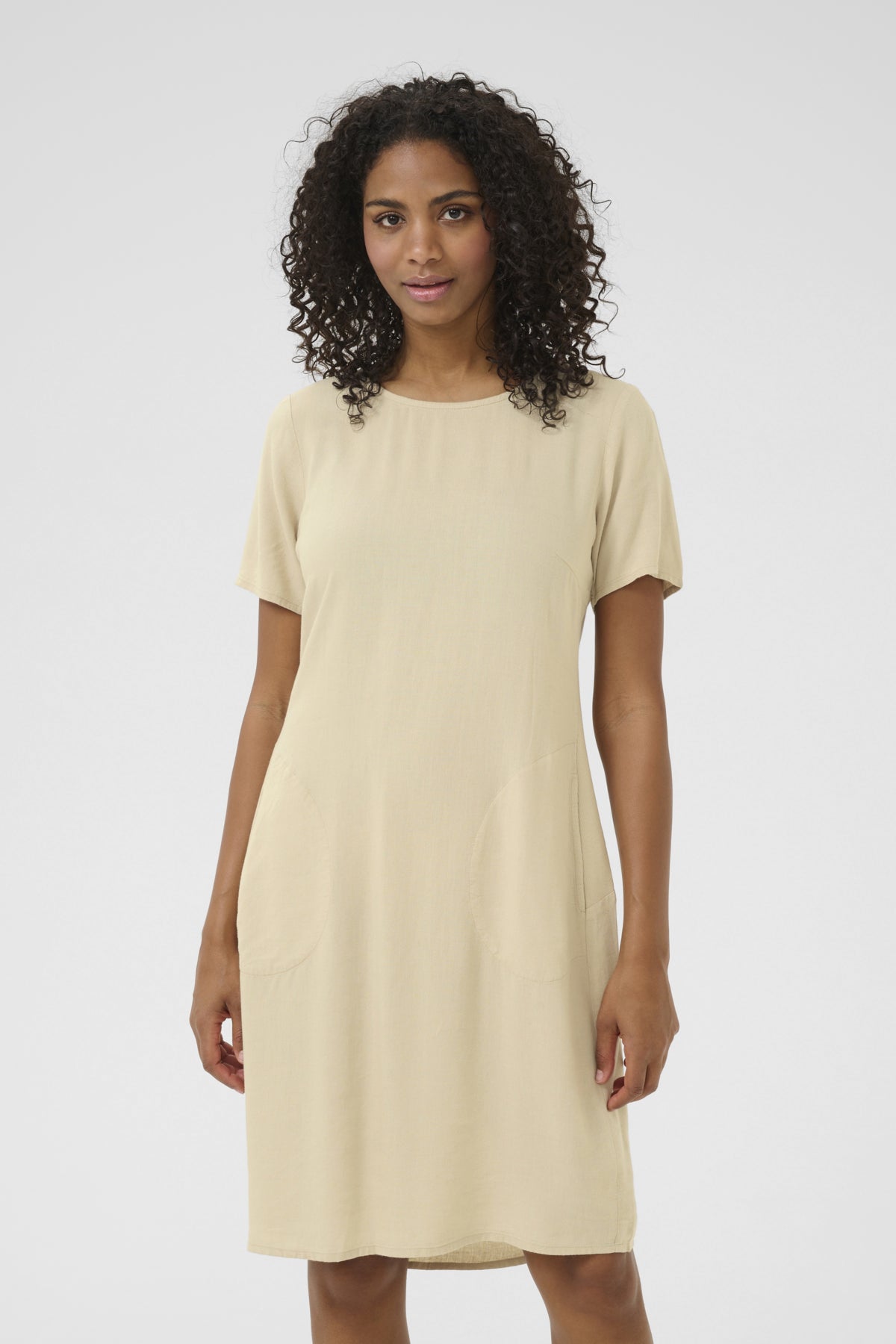 Kaffe Clothing KAmilia Dress Feather Gray