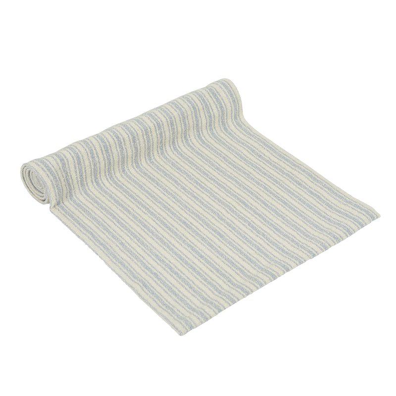 Fondaco Ronja Løper 30 x 120 Cm Denimfarget Stripete