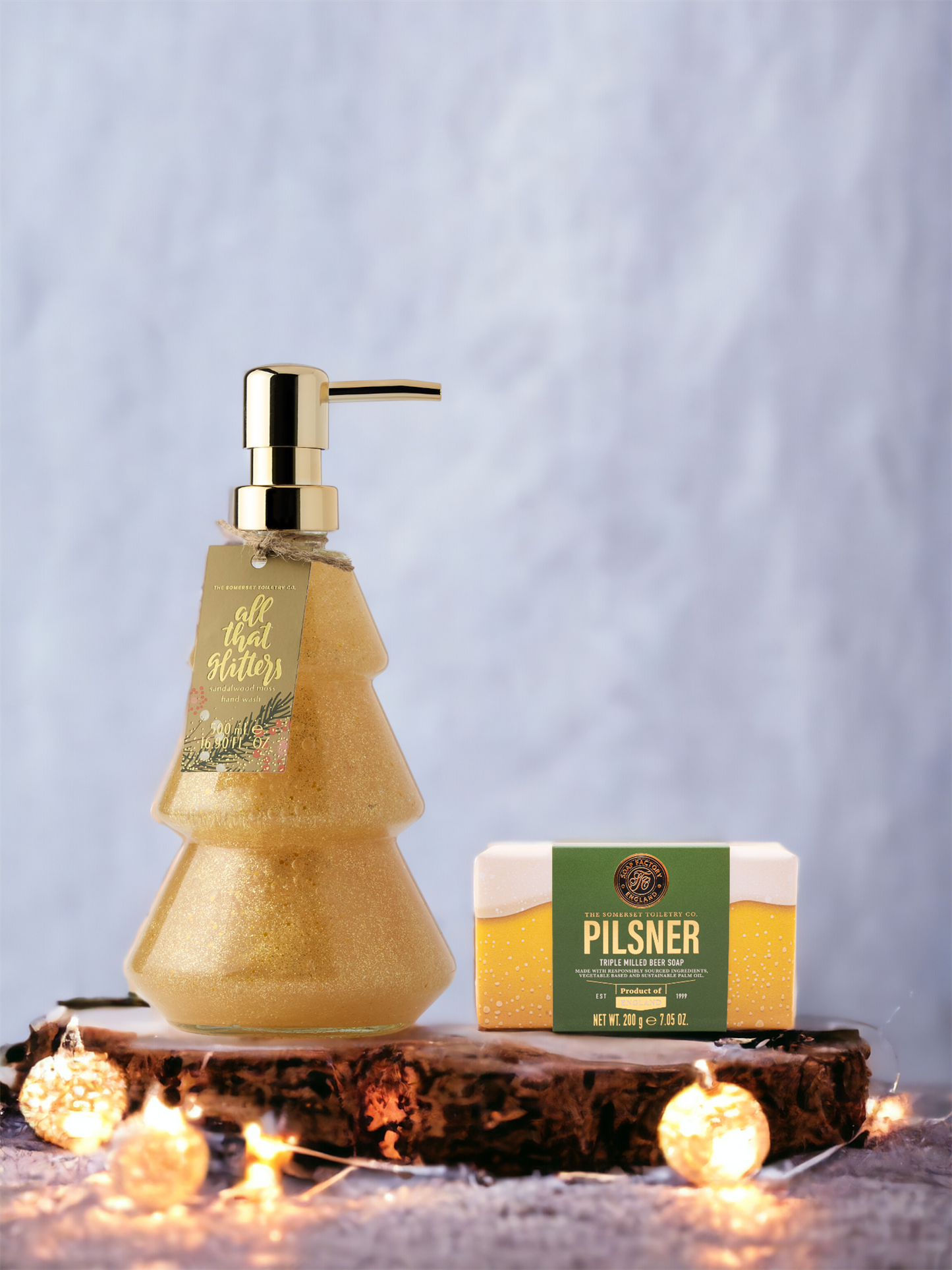 Flytende såpe 500ml - Juletre GULL