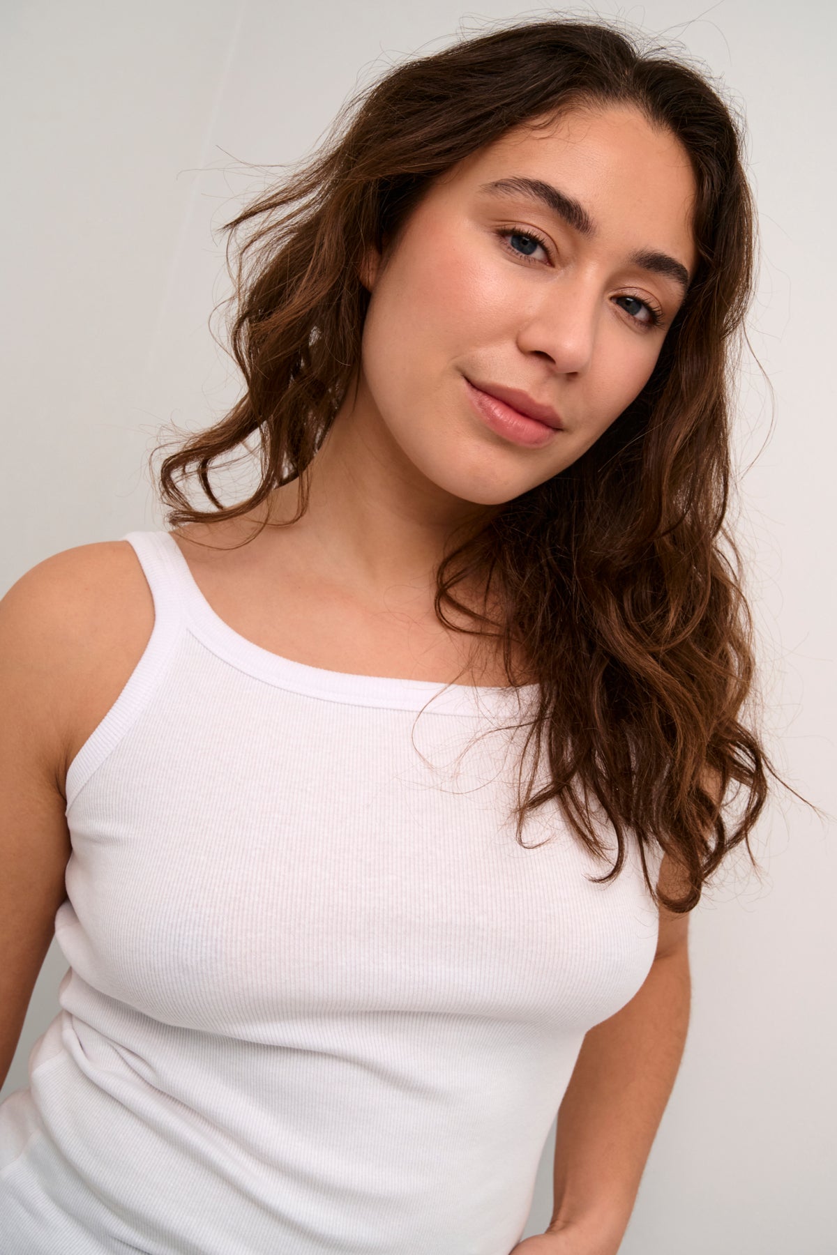 Kaffe Clothing KAcarna Tank Top White