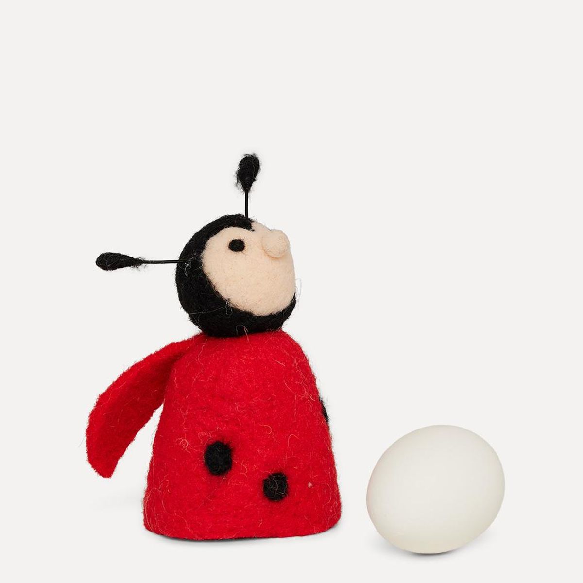 UND Ullfilt Eggvarmer Marihøne