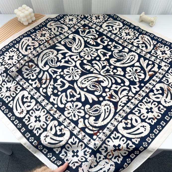 Silkeskjerf Bandanas - Marine