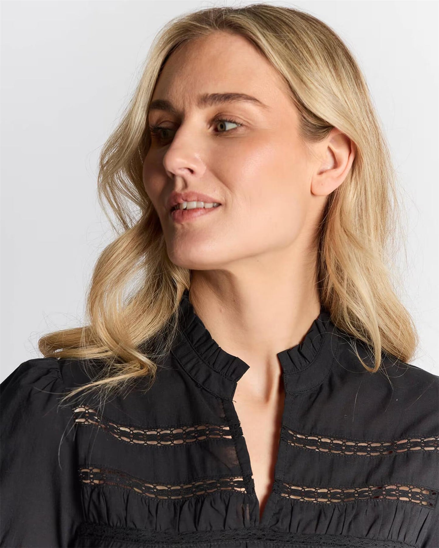 Floyd Donella Bluse Black