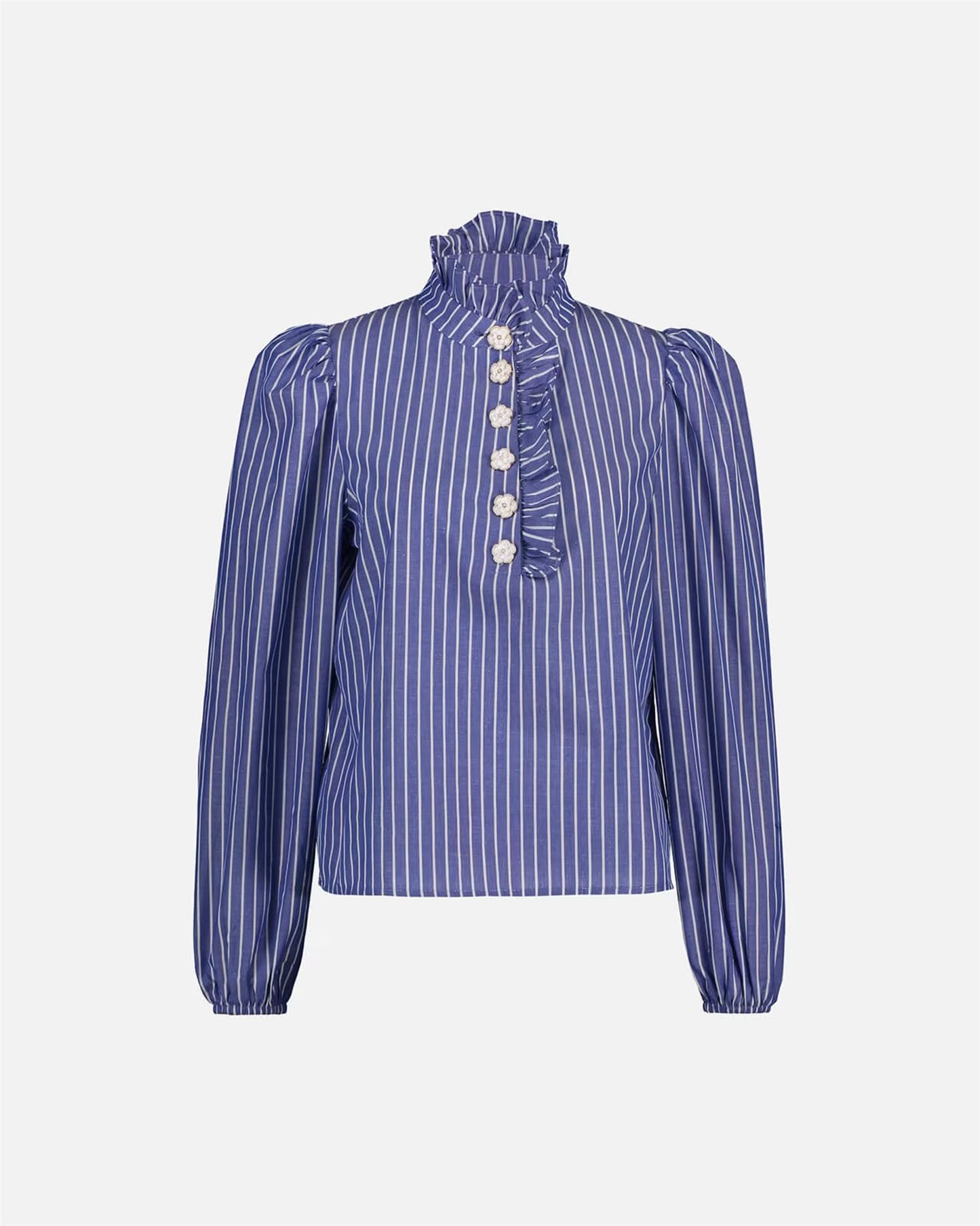 Floyd Bluse Vanda Stripe Dk Blue