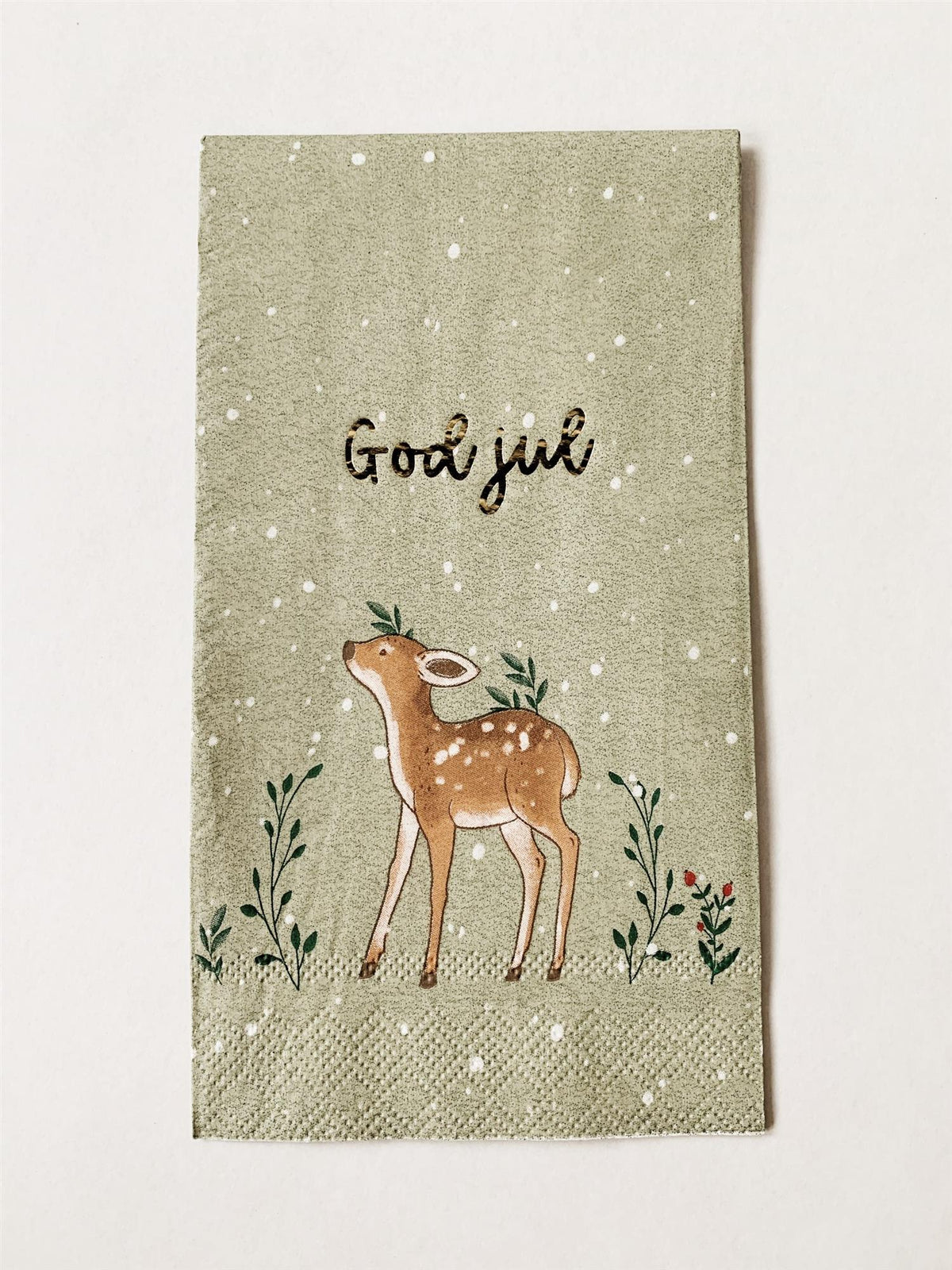 Trend Servietter «God jul» rådyr