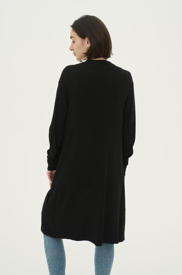 Culture CUannemarie Long Cardigan Black