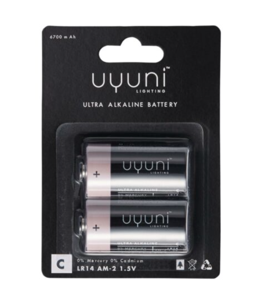 Uyuni Lighting Batteri C 2pk