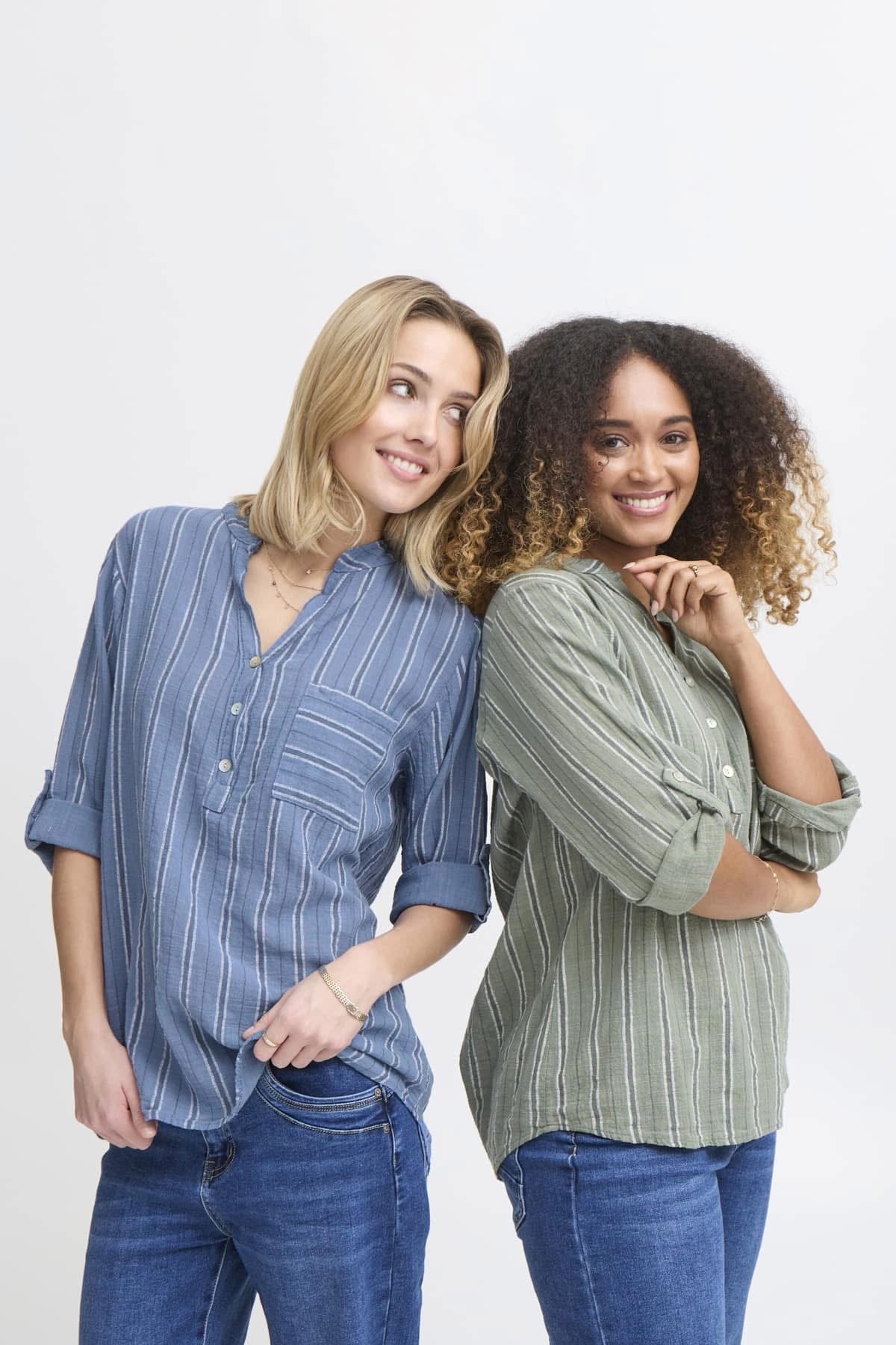 Sorbet SBalexa WS Blouse Jeans Blue
