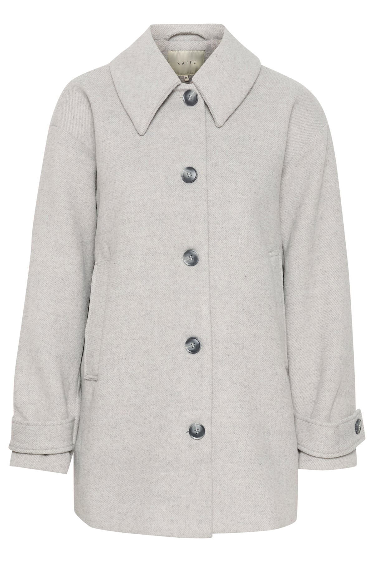 Kaffe Clothing KAmaja Coat Grey Melange