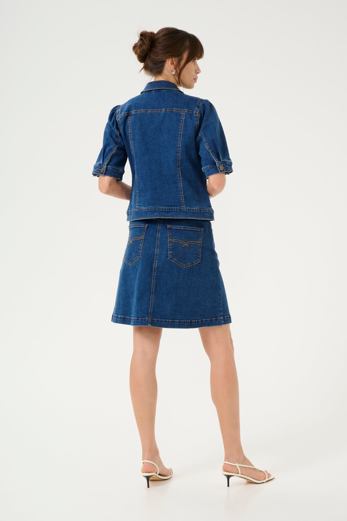 Culture CUdeva Ami Jacket Medium Blue Wash
