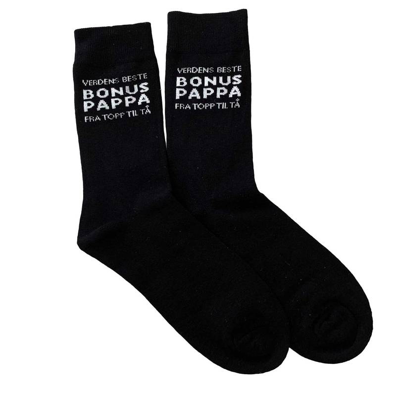 Verdens Beste Bonus Pappa Herrestrømper
