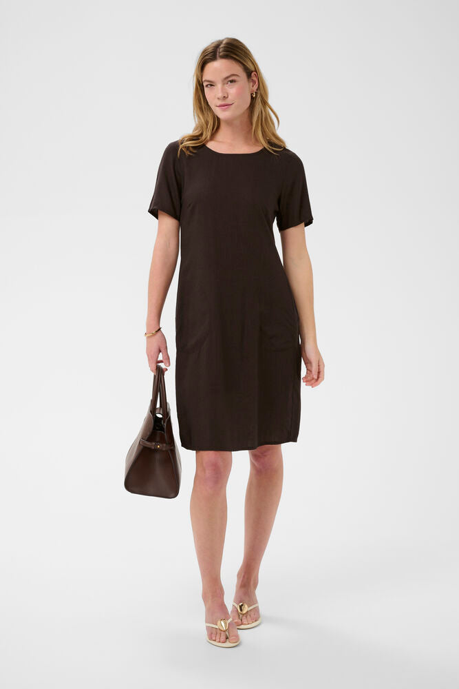 Kaffe Clothing Kamilia Dress Black Coffee