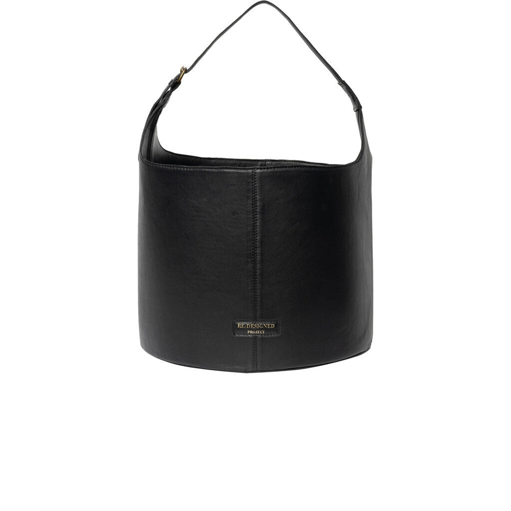 RE:DESIGNED Strikketøy-oppbevaring Prosjekt 27 Sort 100% Skinn