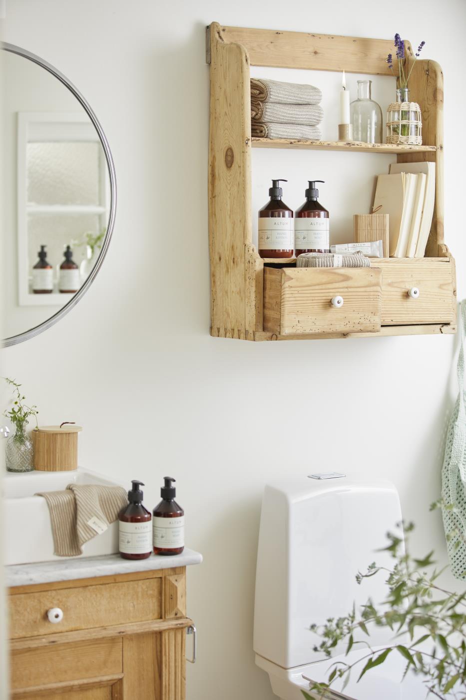 Ib Laursen Eske M/Bambuslokk Kvadratisk