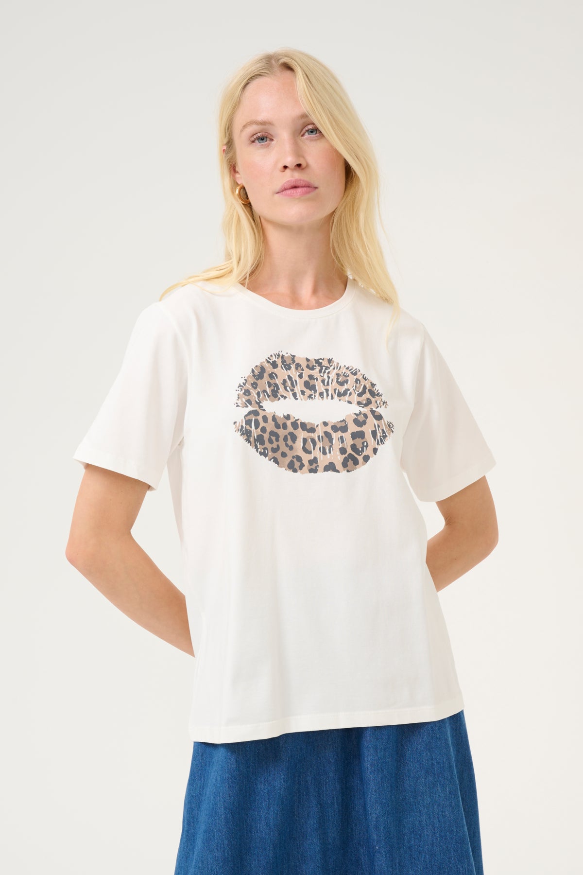 Culture CUnuga Gith T-Shirt Spring Gardenia