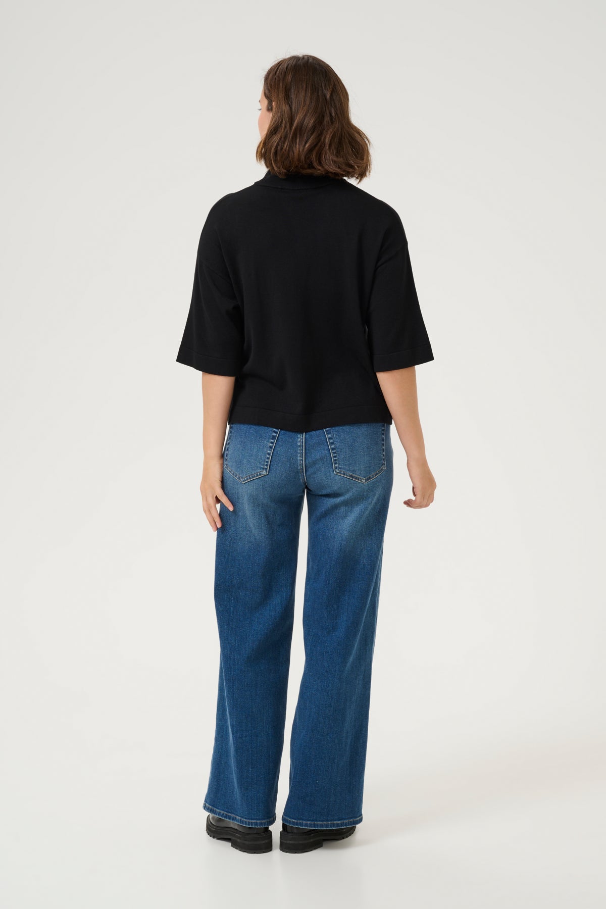 Kaffe Clothing KAlizza Turtleneck Black Deep