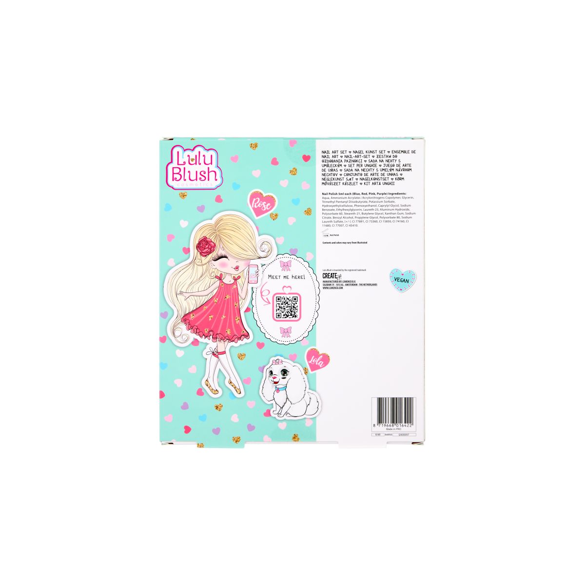 Nail Art Sett Lulu Blush