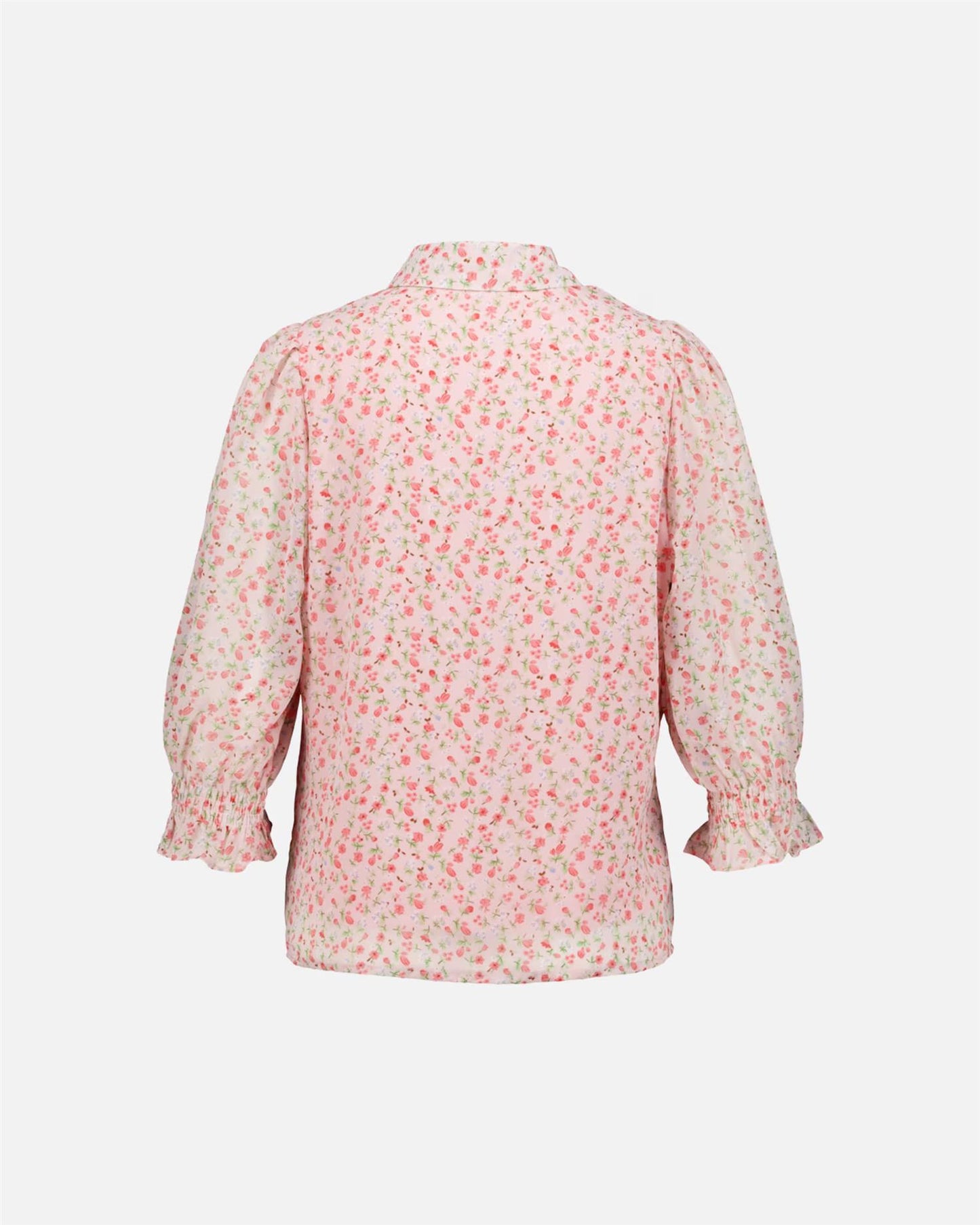 Floyd Norah – Rosa bluse med blomsterprint