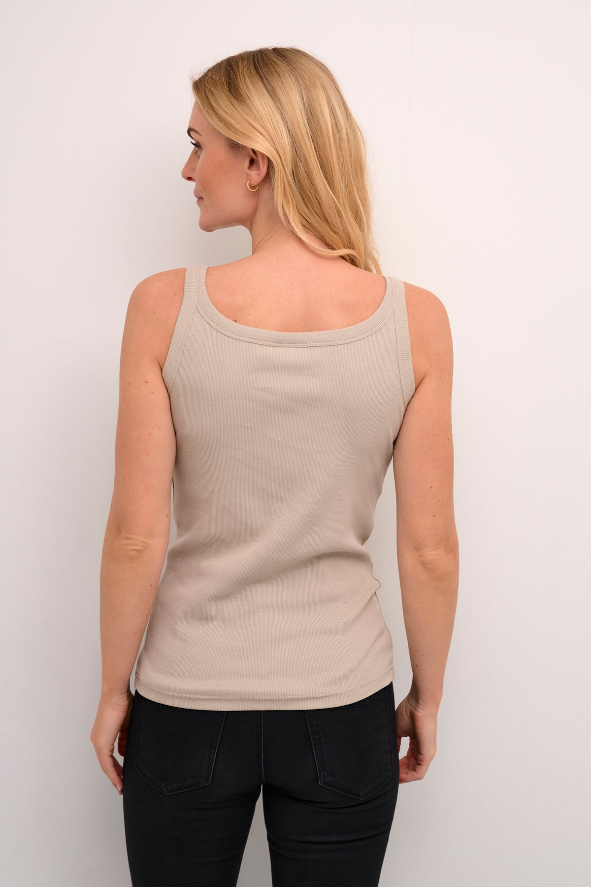 Kaffe Clothing KAcarna Tank Top Feather Gray