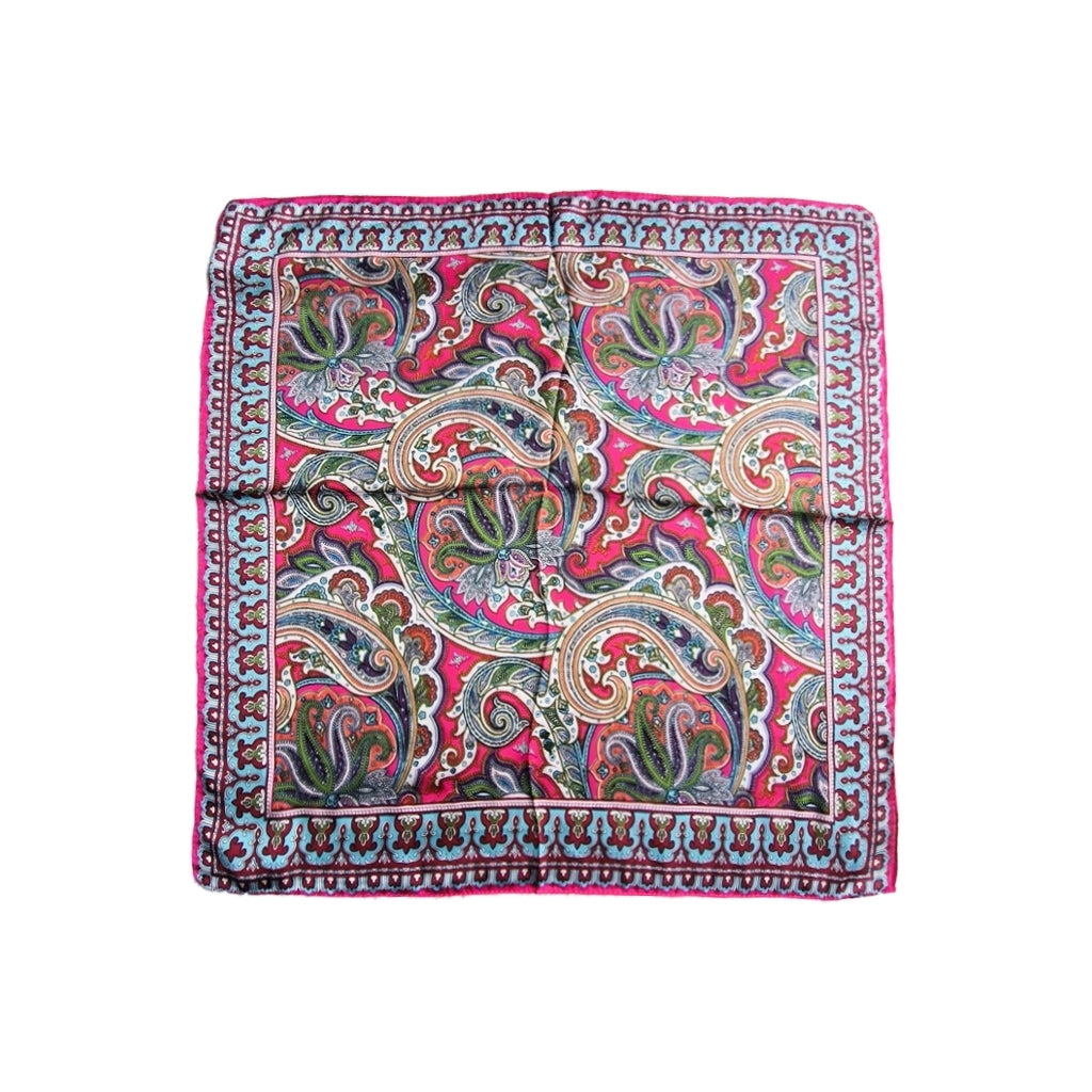 Silkeskjerf Bandanas - Fuxia