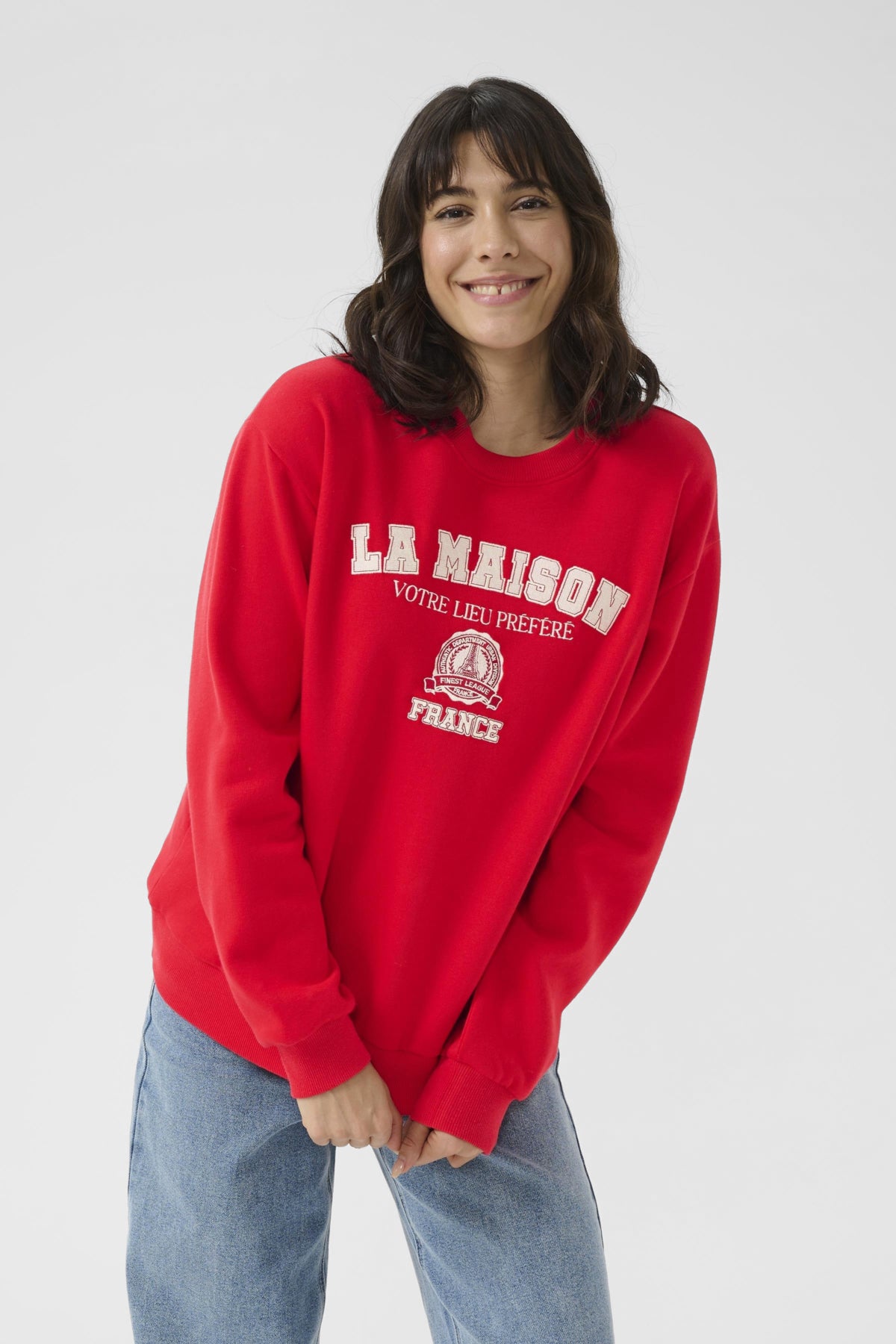 Kaffe Clothing KAberta sweatshirt True Red