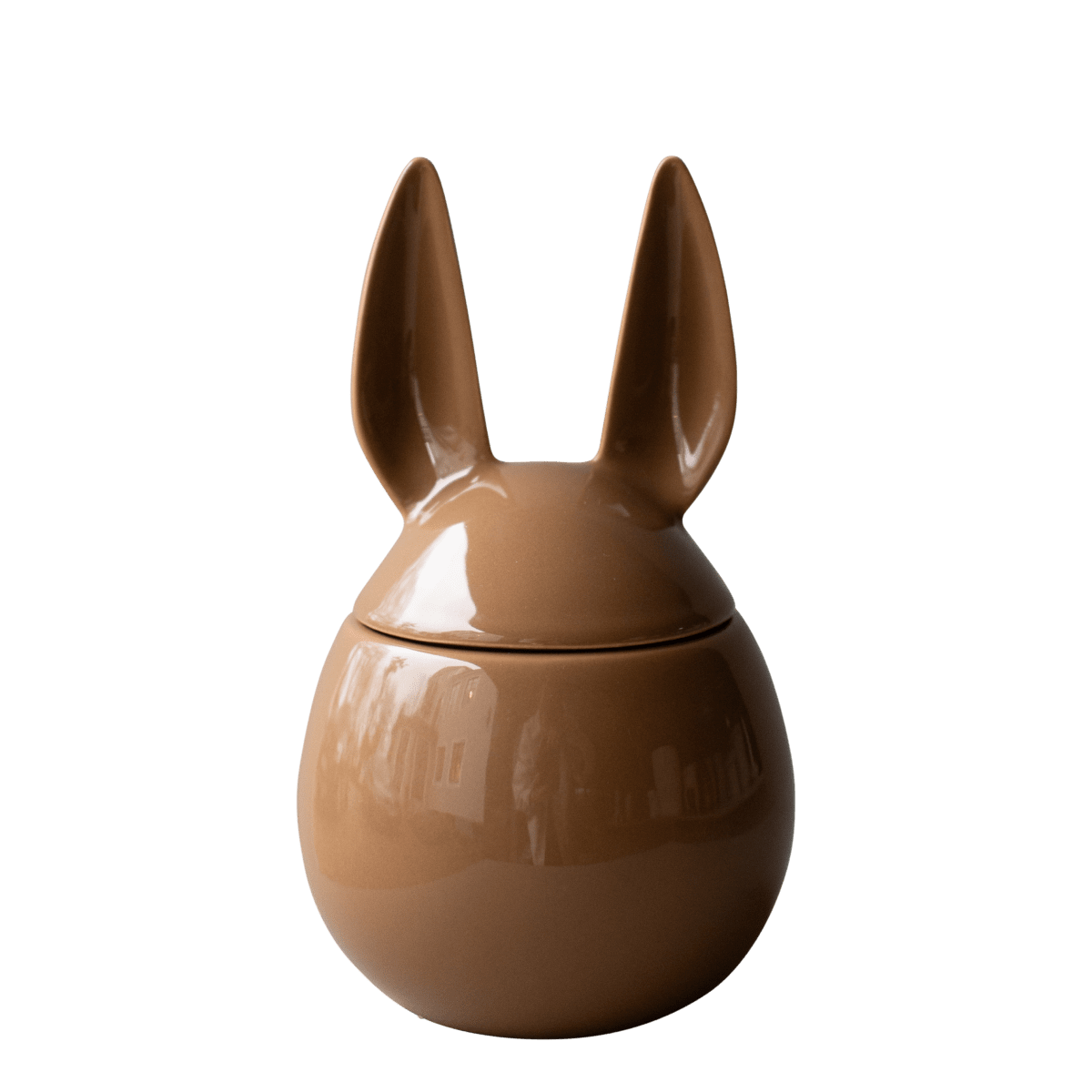 DBKD Eating Rabbit Small - Shiny Nougat Liten