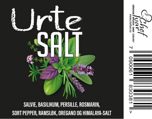 Kvern med urtesalt