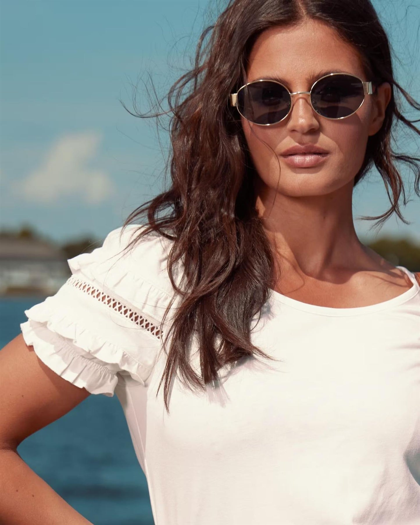 Floyd Juliana Topp White