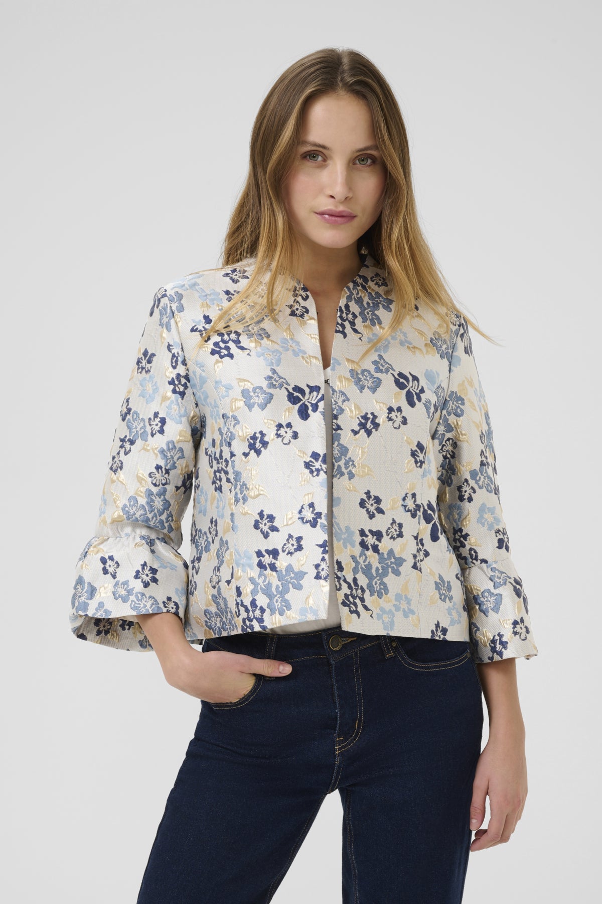 Culture CUalfride Jacket Dress Blues