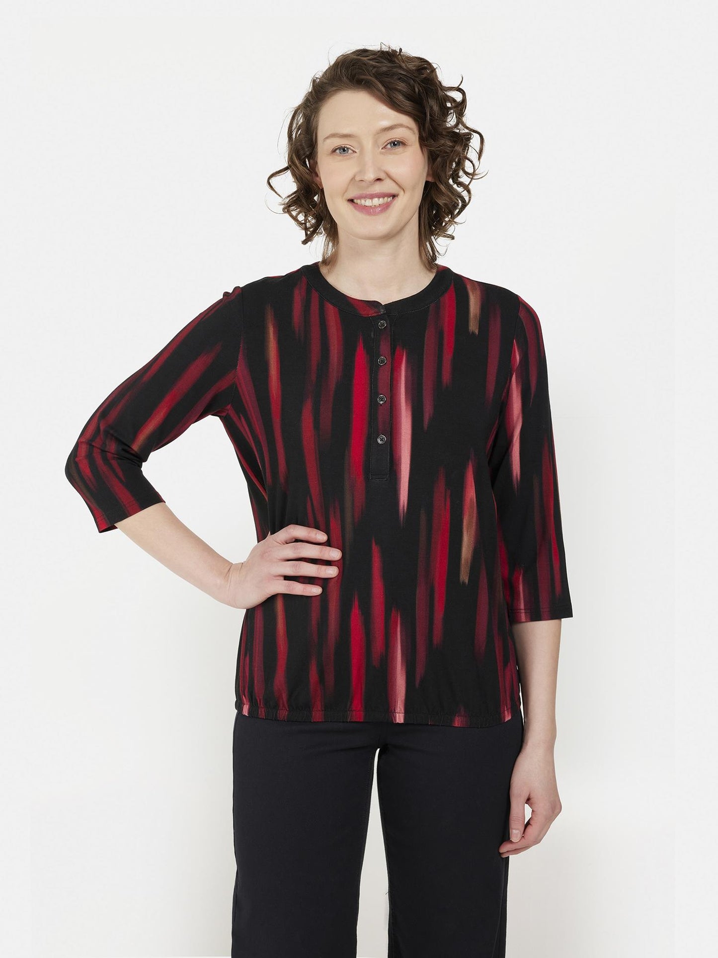 Brandtex T-shirt Berry Red
