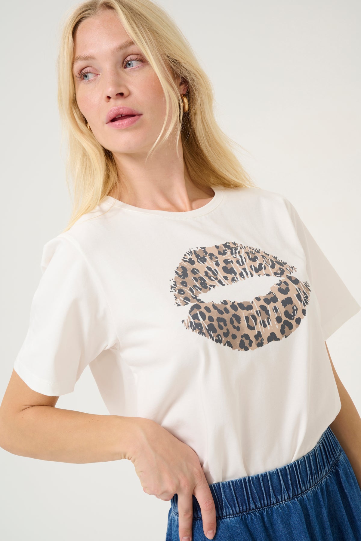 Culture CUnuga Gith T-Shirt Spring Gardenia