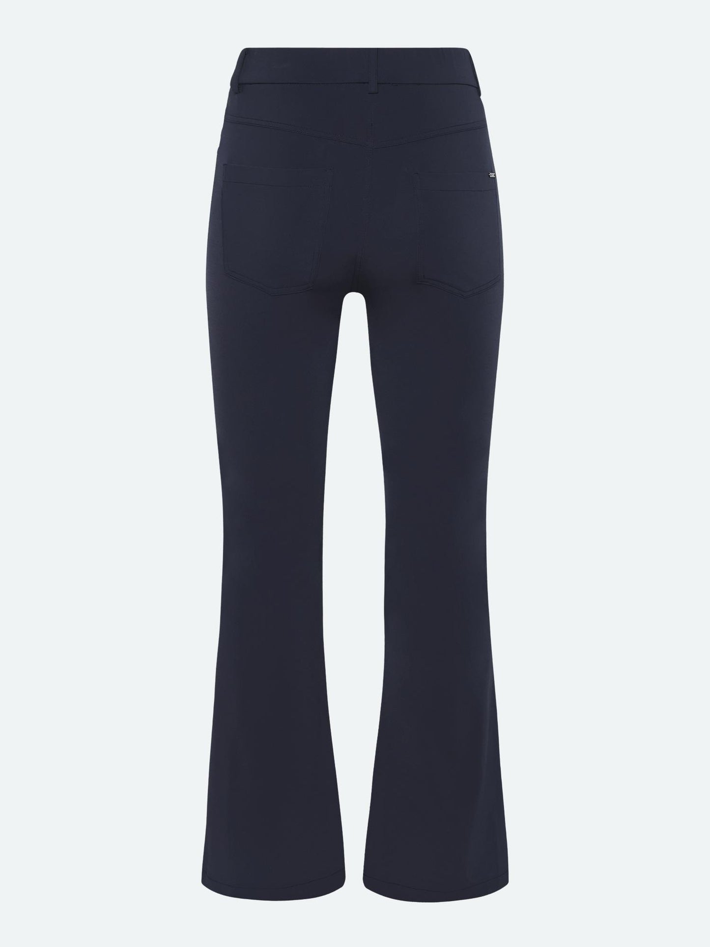 Brandtex Bukse M/Stretch og Strikk I Livet Mørkeblå