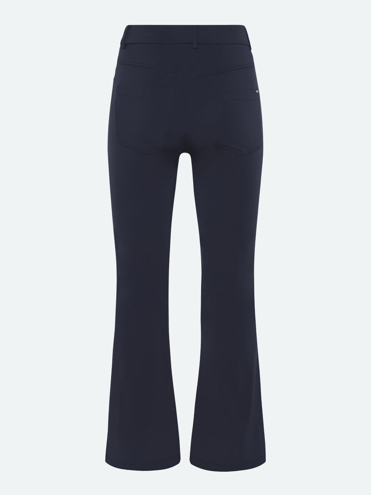 Brandtex Bukse M/Stretch og Strikk I Livet Mørkeblå