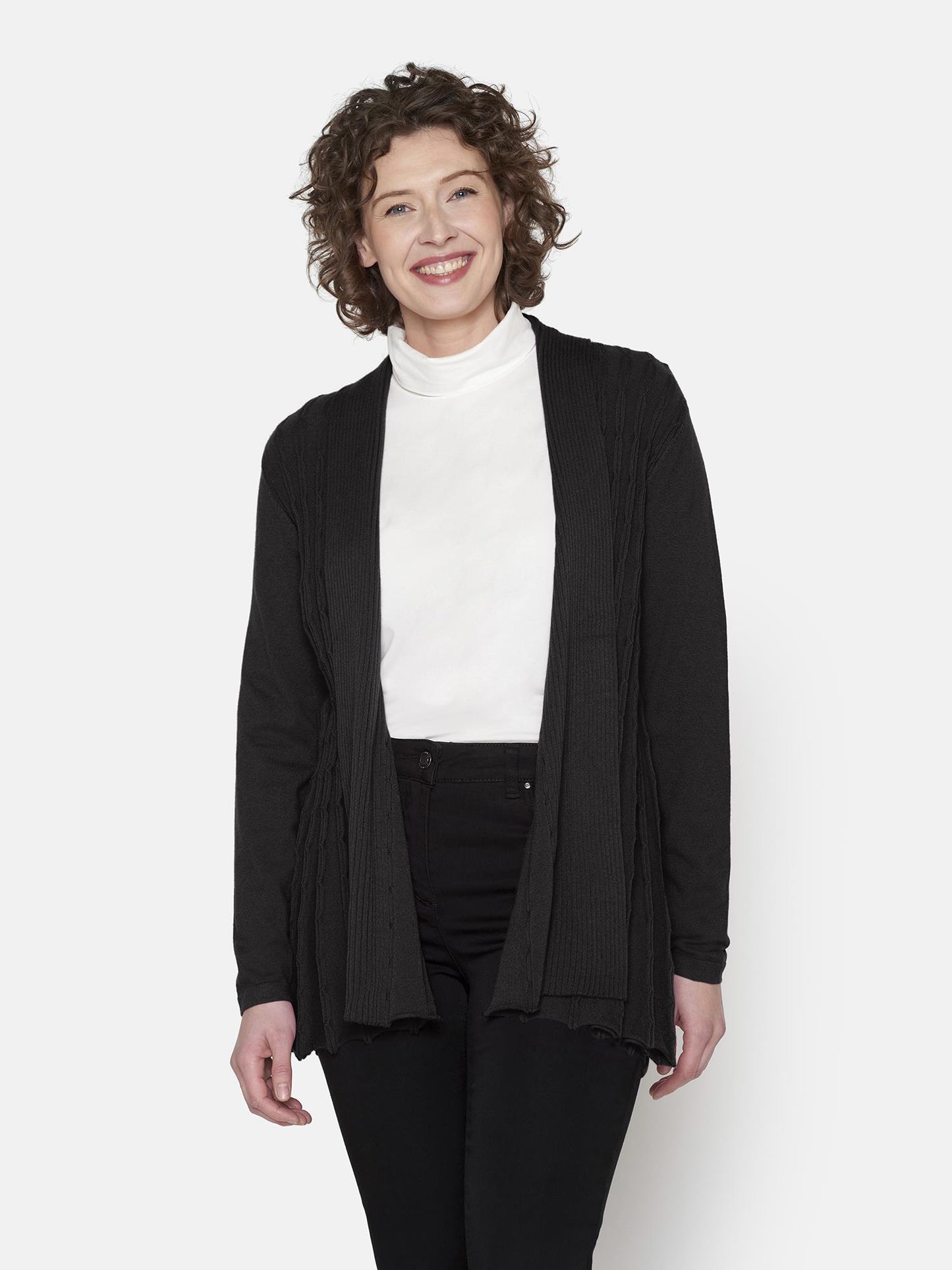 Brandtex Cardigan Sort