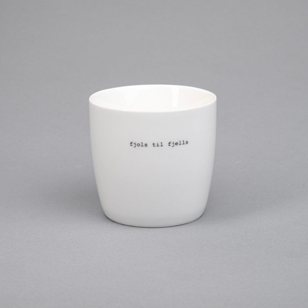 Sögne Home Krus "Fjols til Fjells"