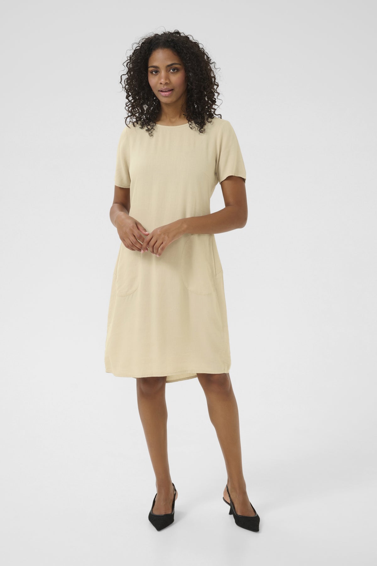 Kaffe Clothing KAmilia Dress Feather Gray