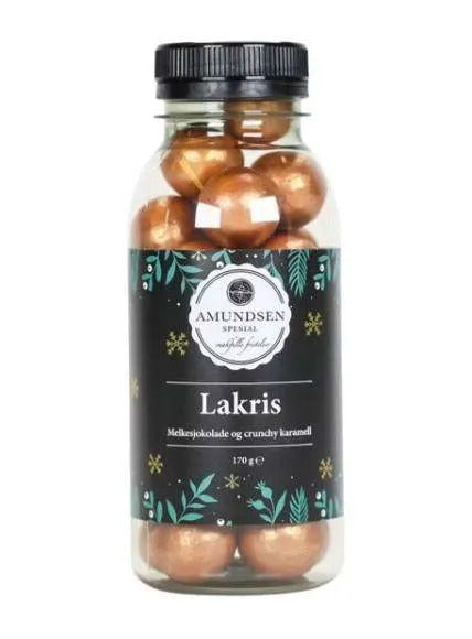 Amundsen – Lakris Med Melkesjokolade Og Crunchy Karamell