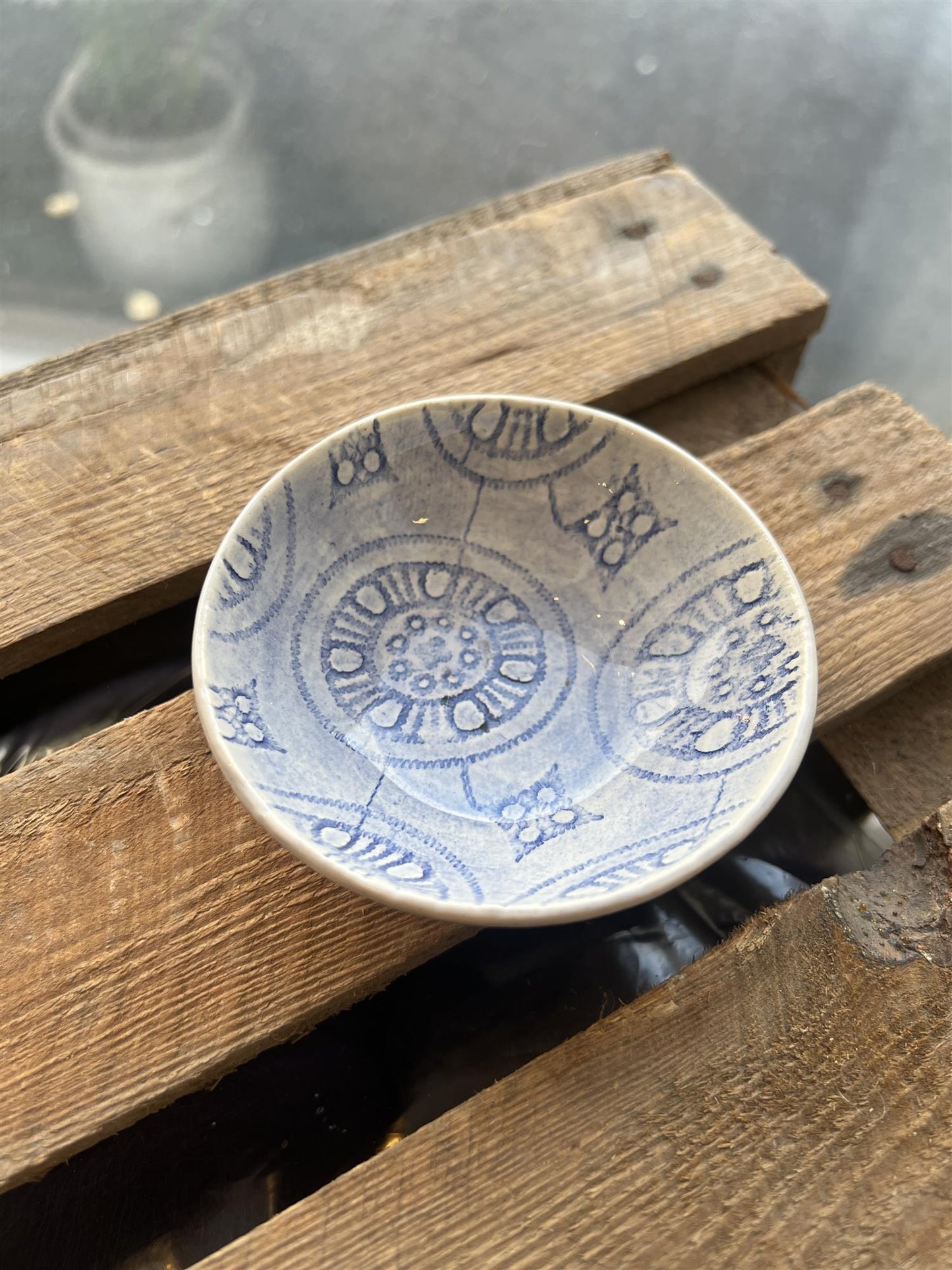 Wonki Ware Liten Skål Mørkeblå 8,5 Cm