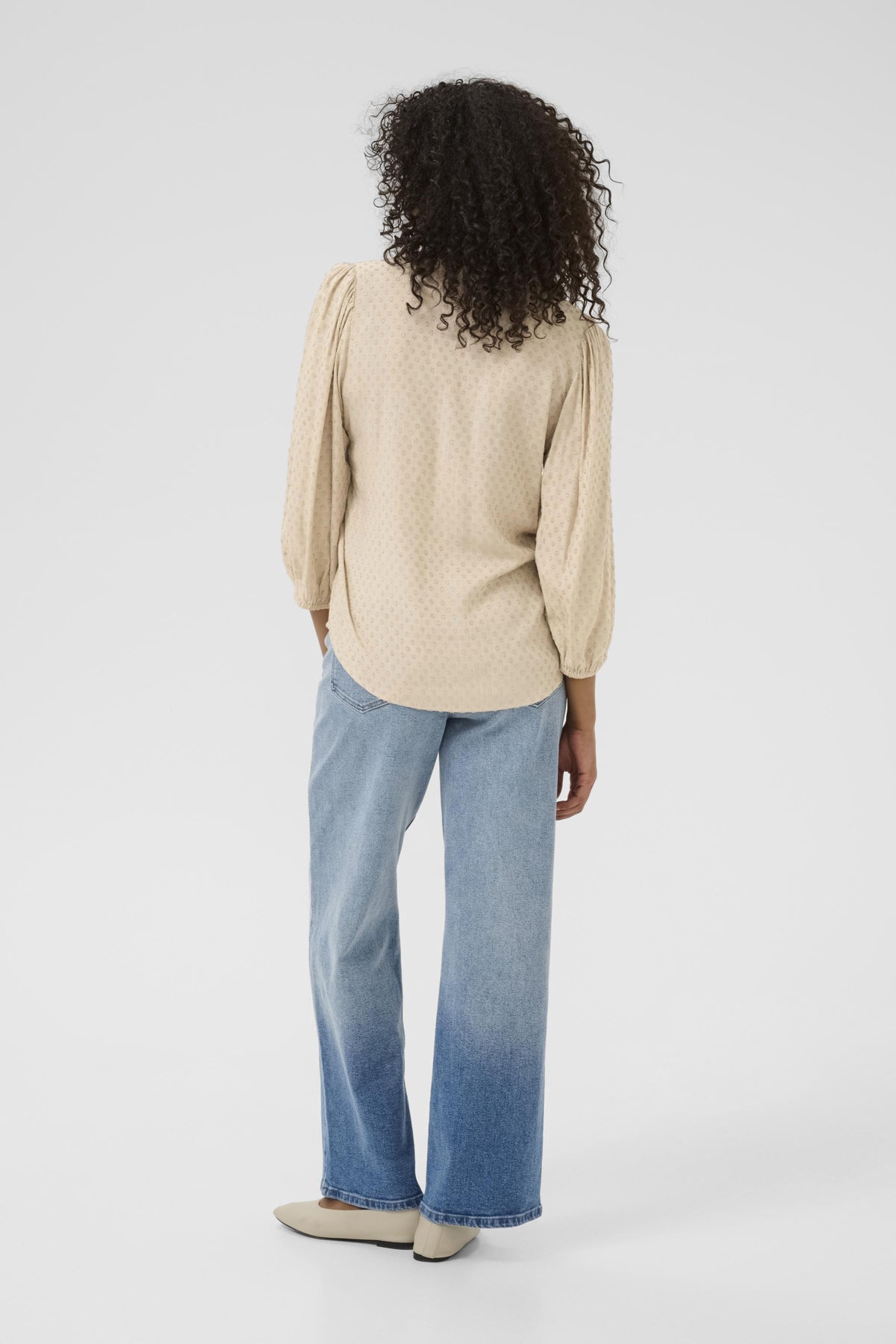 Kaffe Clothing KAannika Blouse Feather Gray
