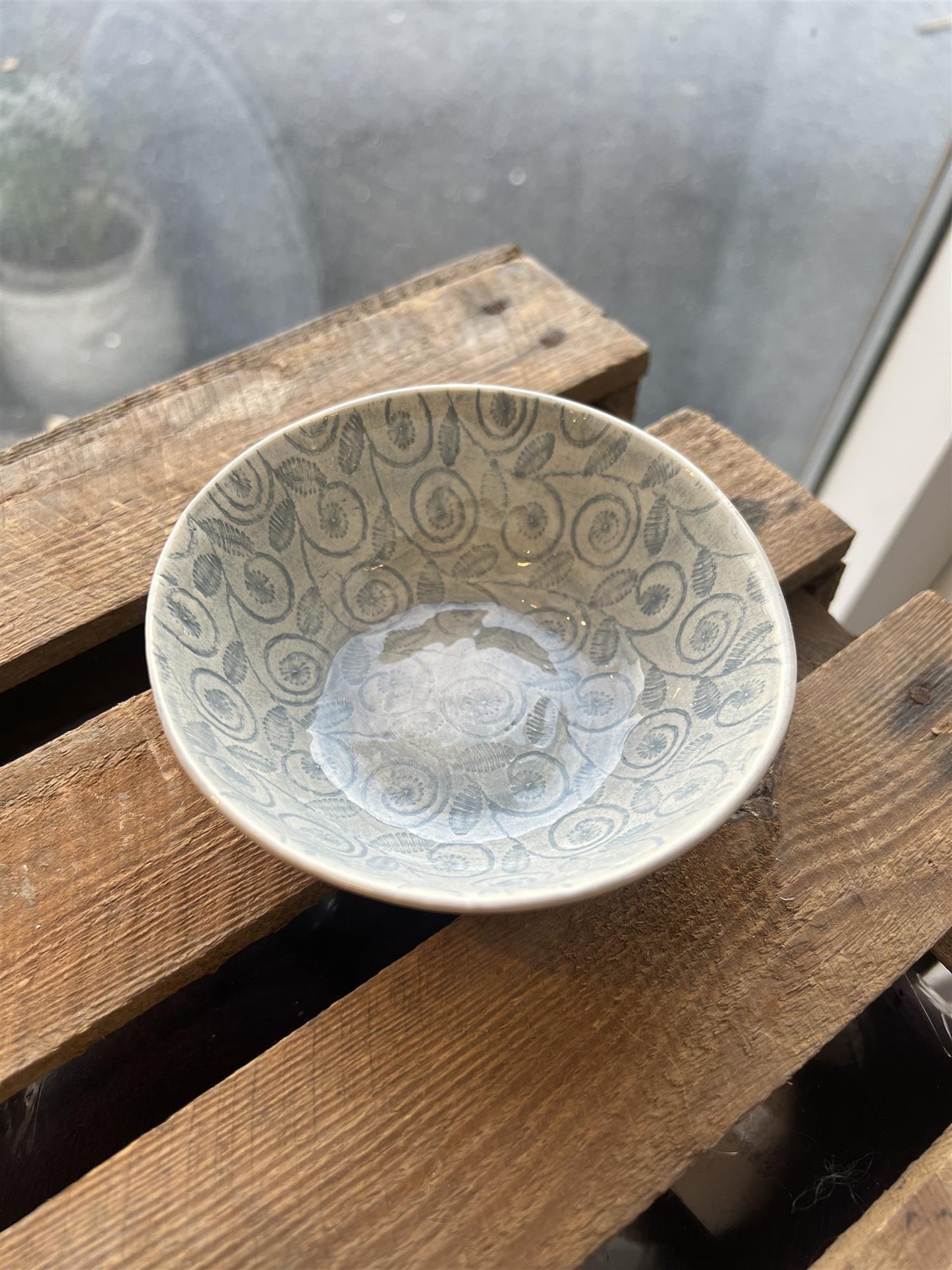 Wonki Ware Liten Skål Lyseblå 12 Cm