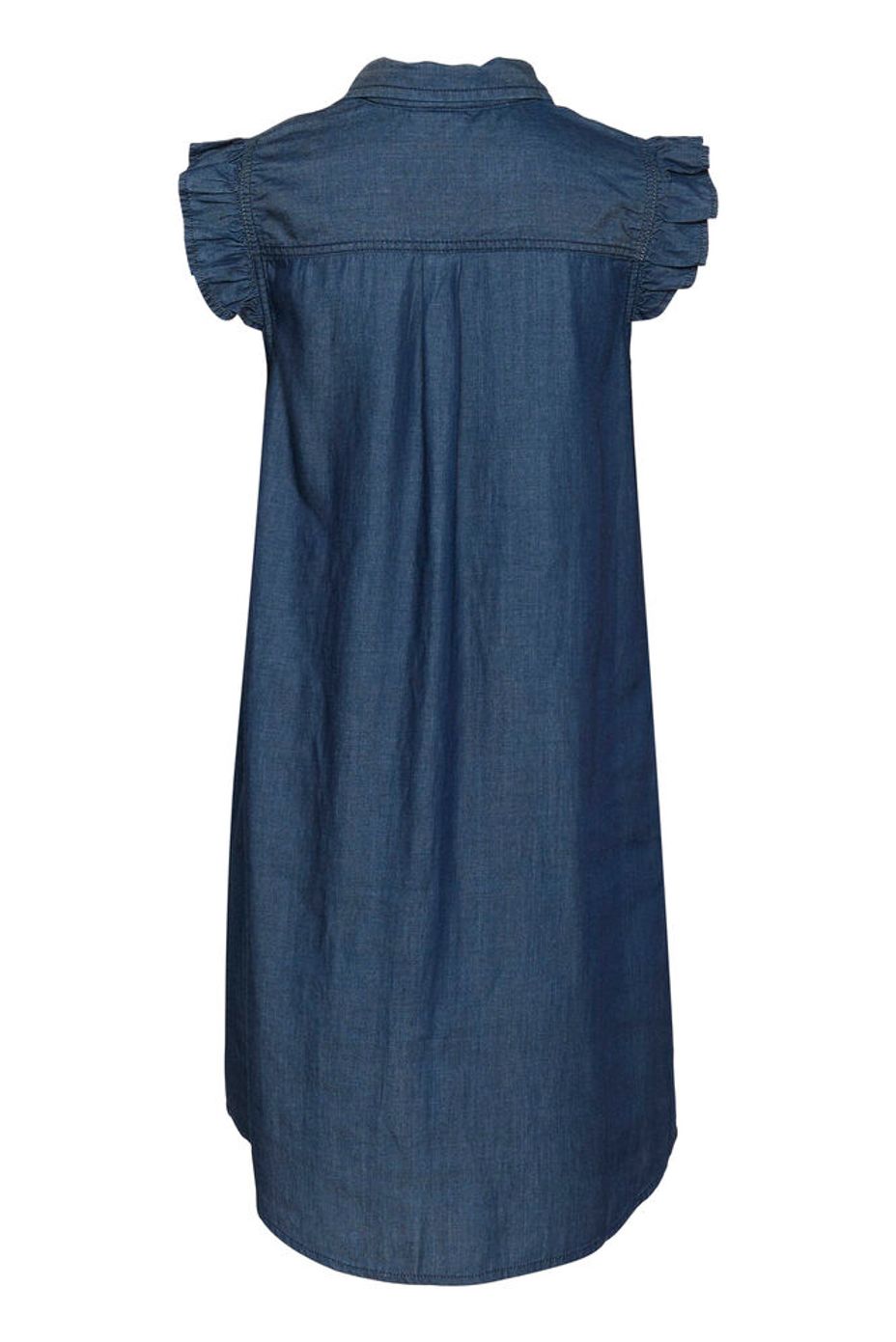 Culture CUaurelia Short Dress Dark Blue Wash
