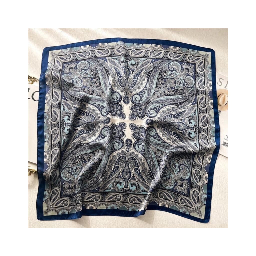 Silkeskjerf Bandanas - Marineblå
