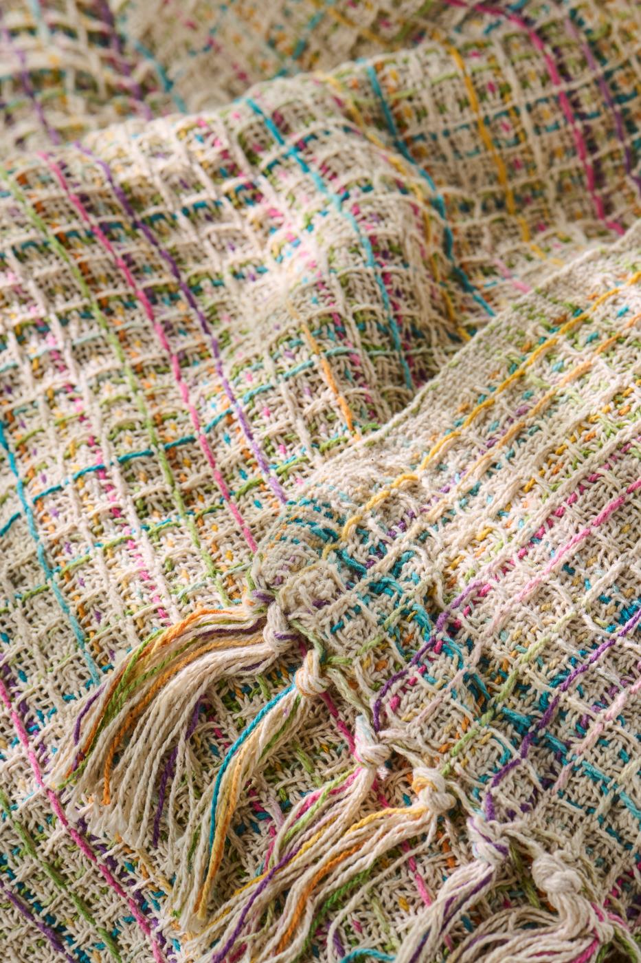 Ib Laursen Flerfarget Rutete i Grønn, Blå og Turkis Versjon