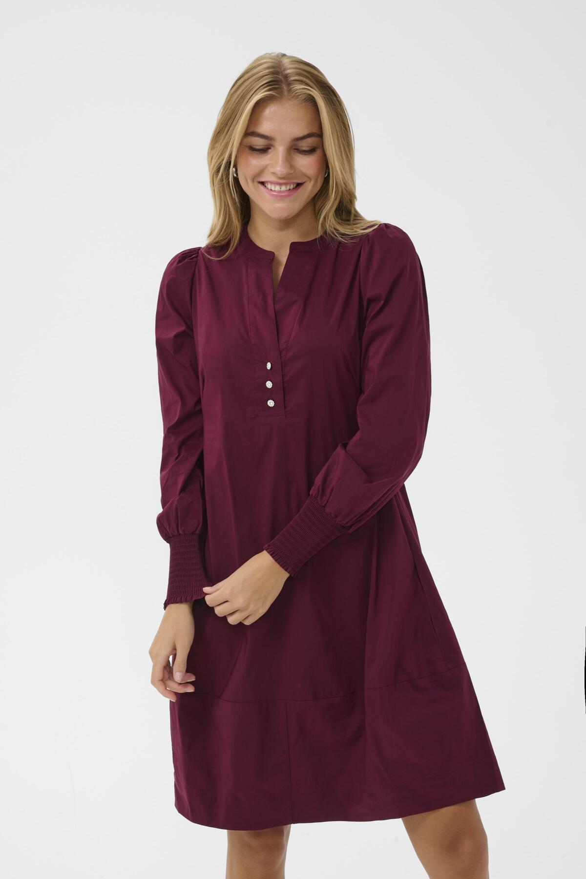 Culture CUloretta Antoinett Dress Zinfandel