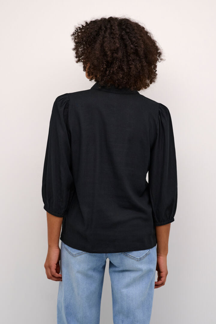 Kaffe Clothing KAmilia Shirt Black Deep