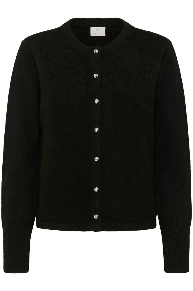 Kaffe Clothing KAniel Knit Cardigan Black Deep